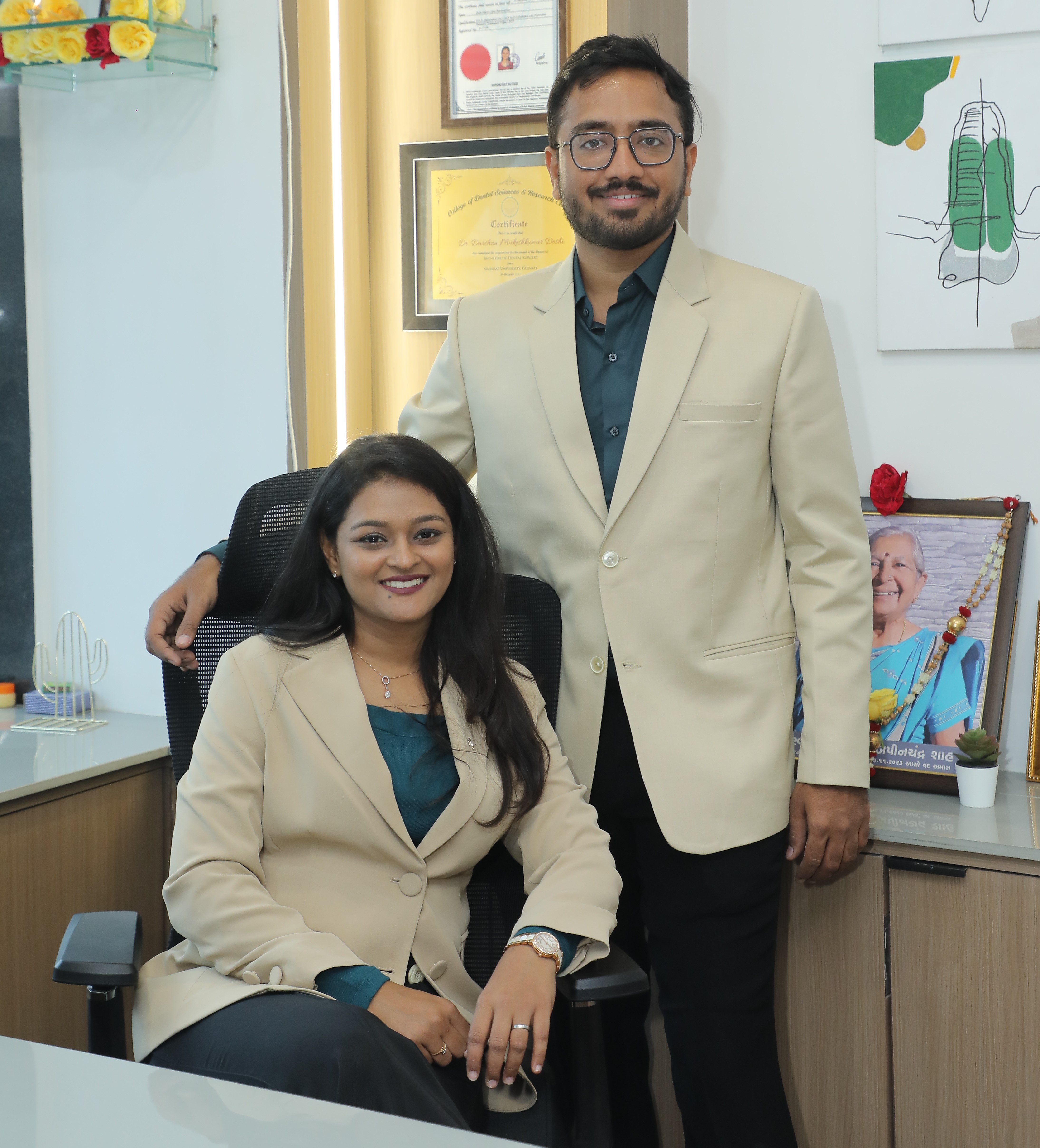 Dr. Lipsa Shah Doshi and Dr. Darshan Doshi